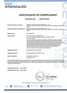 Our Certificate